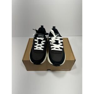 Allbirds Courier Women’s 6 Dark Grey Black White Sneakers New Box